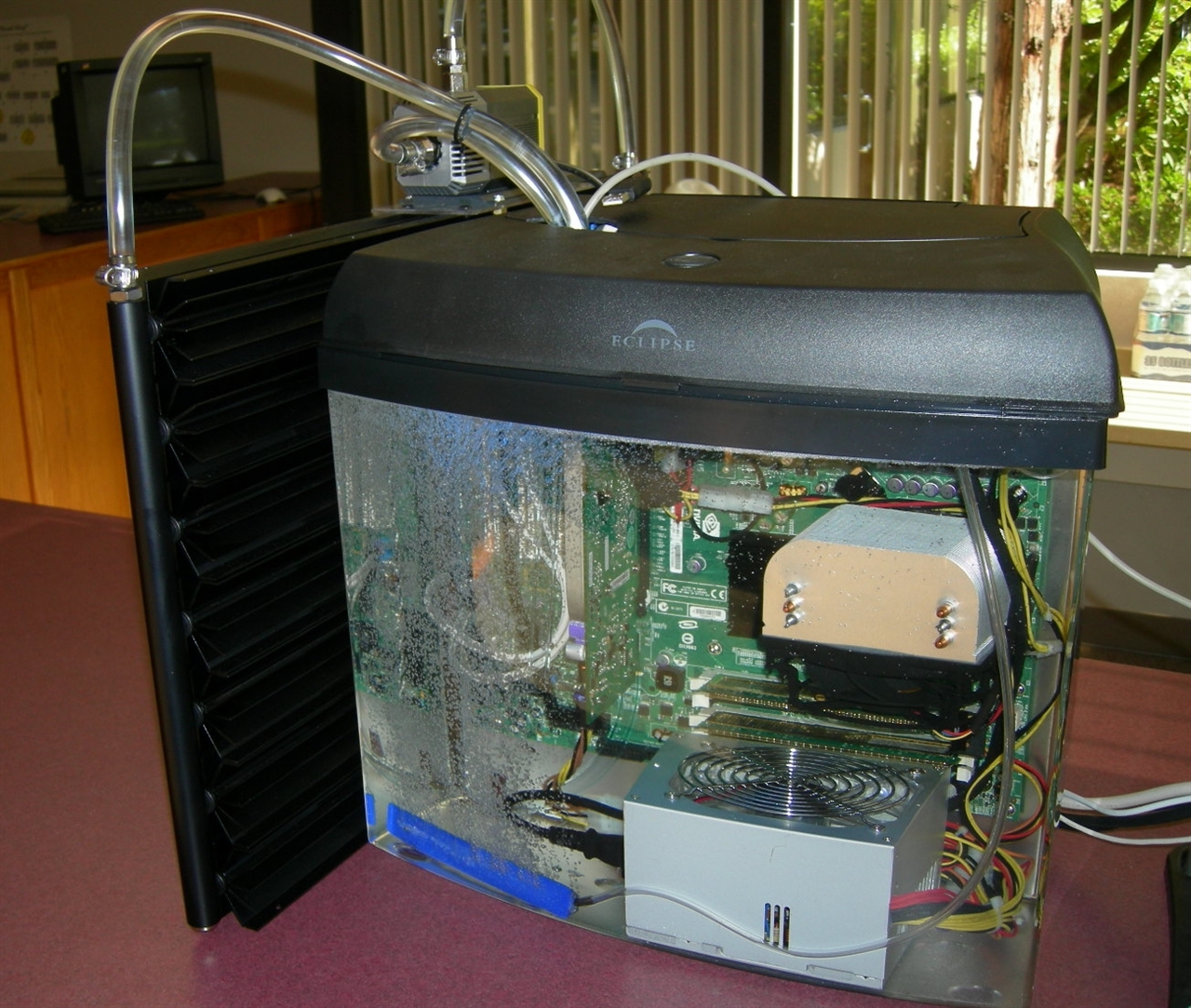 Fish Tank PC with Radiator