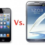 iPhone 5 vs Galaxy Note 2