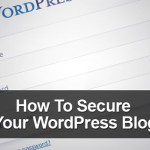 Secure your wordpress blog